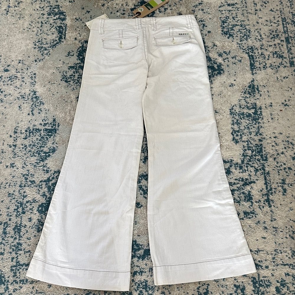 Roxy Women's Flare Jeans in white NWT size 7 y2k - Picture 6 of 9